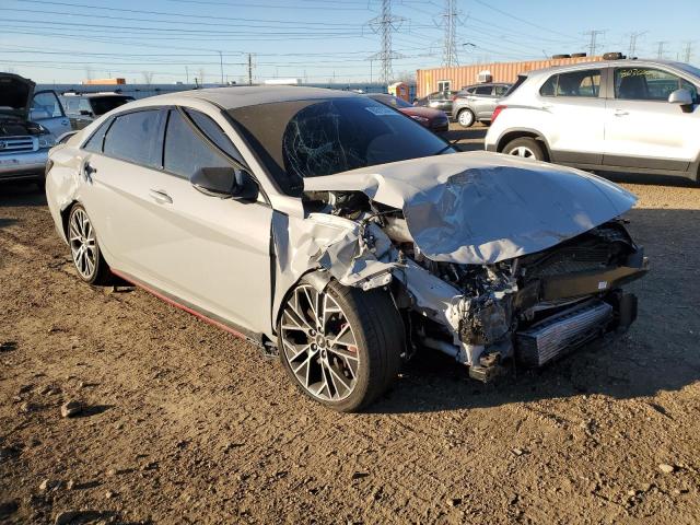 Vin: kmhlw4ak1pu018878, lot: 80519244, hyundai elantra 20234