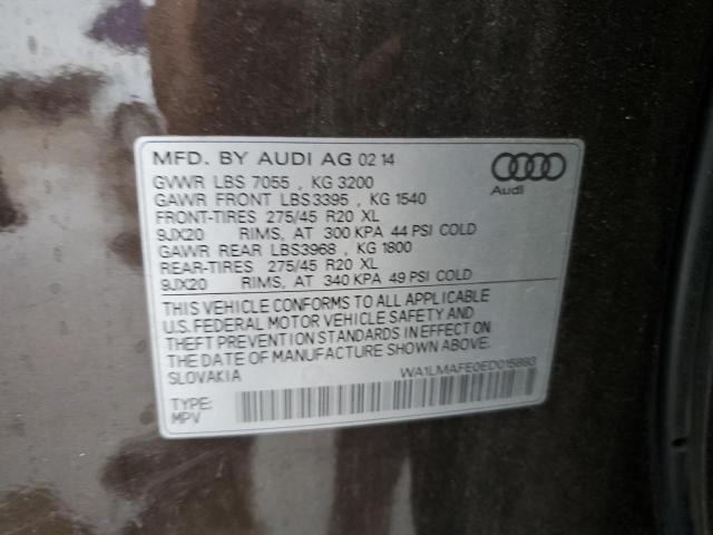 VIN WA1LMAFE0ED015893 2014 AUDI Q7 no.14