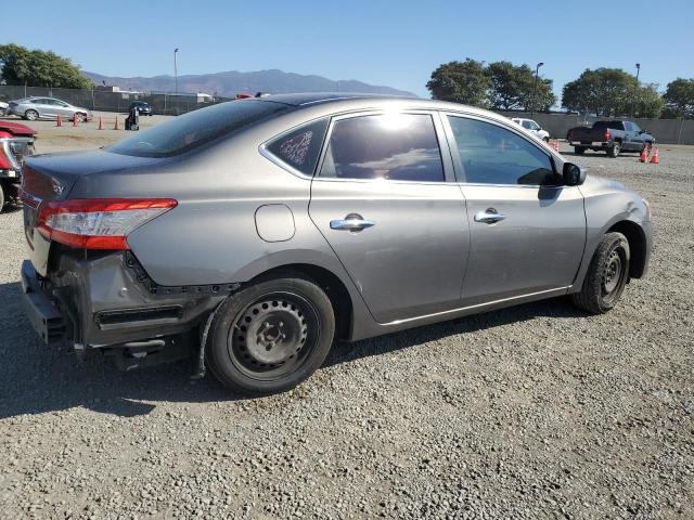 NISSAN SENTRA S 2015 gray  gas 3N1AB7AP0FL679317 photo #4