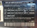 Lot #3024604616 2012 MERCEDES-BENZ ML 350 4MA