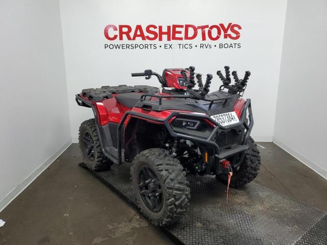 POLARIS SPORTSMAN 2023 red  gas 4XASHE574PA120108 photo #1