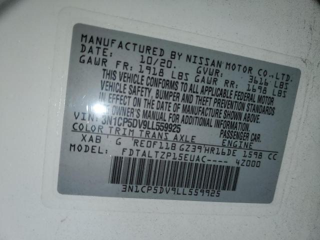 2020 NISSAN KICKS SR - 3N1CP5DV9LL559925