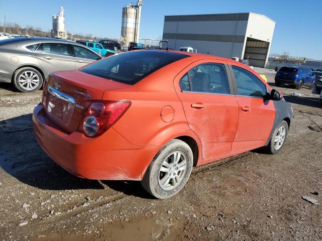 CHEVROLET SONIC LT 2012 red sedan 4d gas 1G1JC5SB6C4224483 photo #4