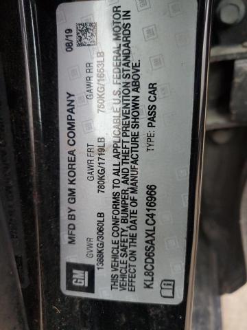 2020 CHEVROLET SPARK 1LT - KL8CD6SAXLC416966