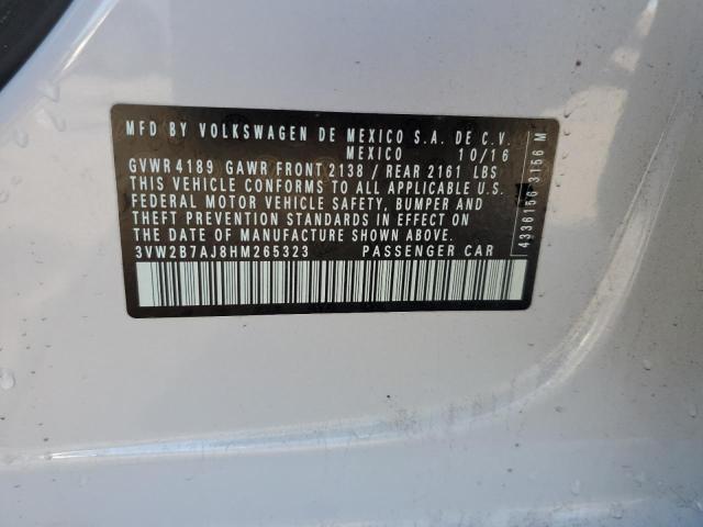 2017 VOLKSWAGEN JETTA S - 3VW2B7AJ8HM265323