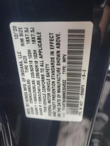 2021 HONDA CR-V EXL - 7FART6H88ME004532