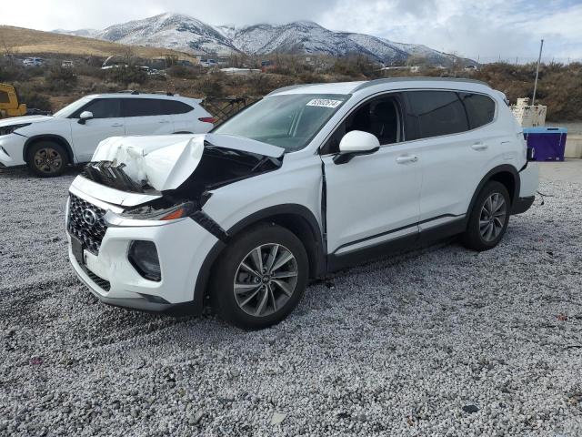 HYUNDAI SANTA FE S 2020 white  gas 5NMS3CAD3LH166469 photo #1