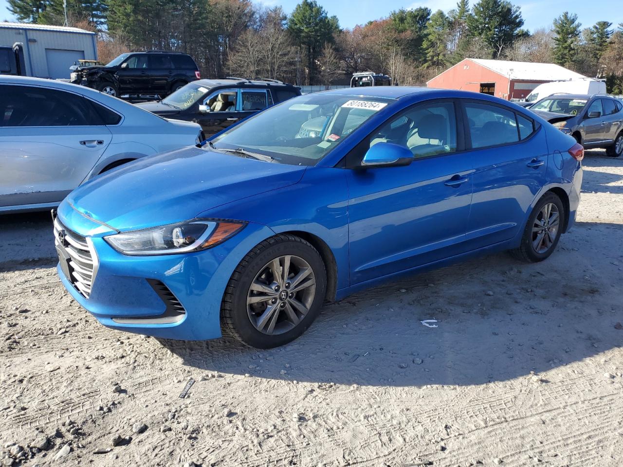 Lot #3044605209 2017 HYUNDAI ELANTRA SE