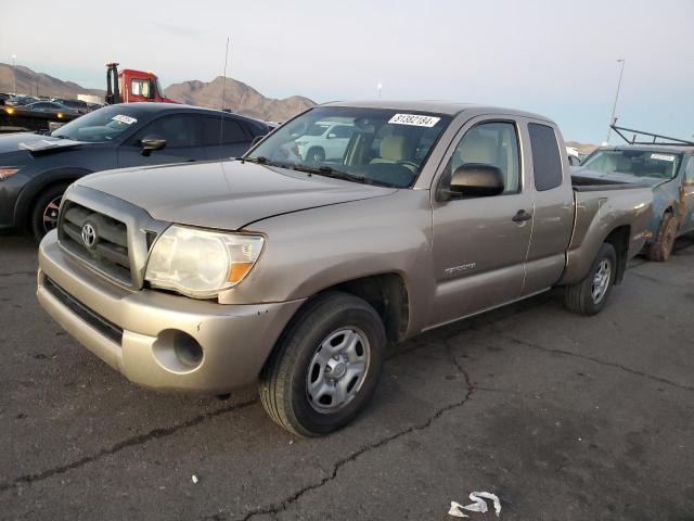 TOYOTA TACOMA ACC 2006 tan club cab gas 5TETX22N36Z281832 photo #1