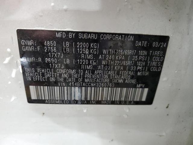 2024 SUBARU OUTBACK 4S4BTACC8R3260763