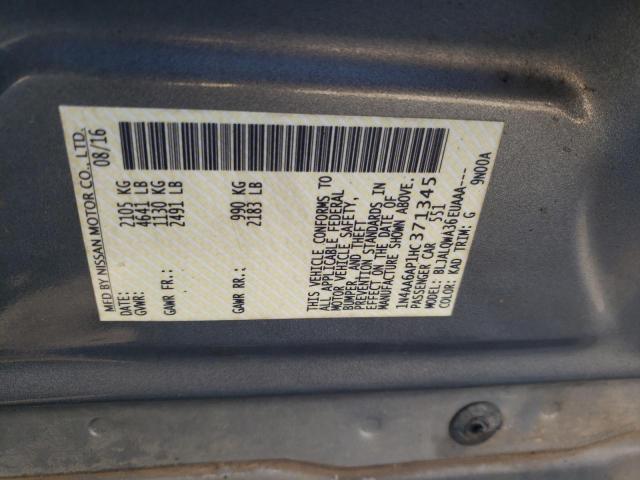 2017 NISSAN MAXIMA 3.5 - 1N4AA6AP1HC371345