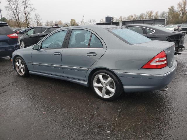 MERCEDES-BENZ C 230 2006 gray  gas WDBRF52HX6A883581 photo #3