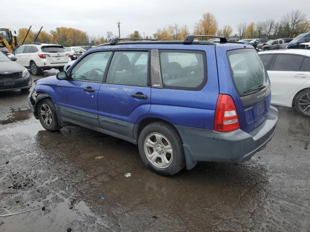 SUBARU FORESTER 2 2004 blue  gas JF1SG636X4H736142 photo #3