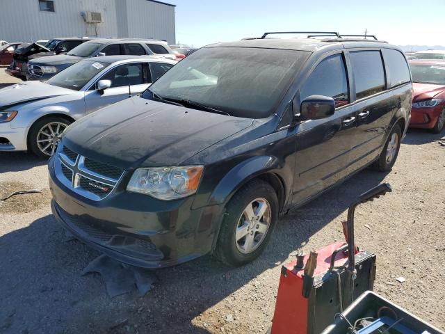 DODGE GRAND CARA 2013 blue  flexible fuel 2C4RDGCGXDR637499 photo #1