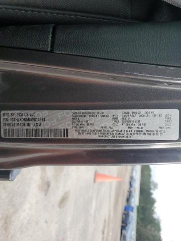 2021 JEEP WRANGLER U - 1C4HJXDN6MW814574