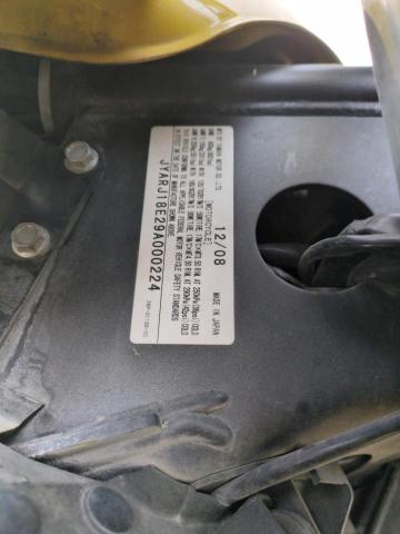 2009 YAMAHA FZ6 R JYARJ18E29A000224