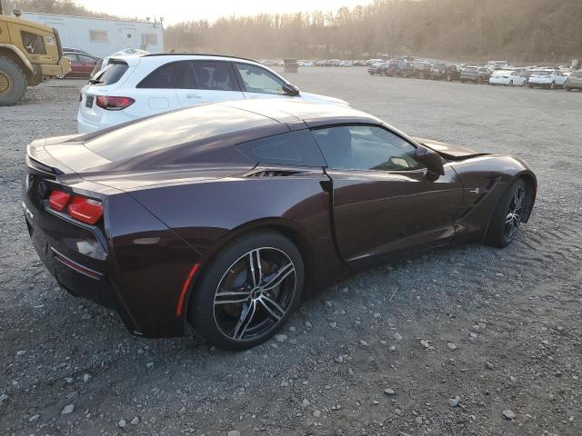 CHEVROLET CORVETTE S 2017 burgundy coupe gas 1G1YD2D78H5112367 photo #4