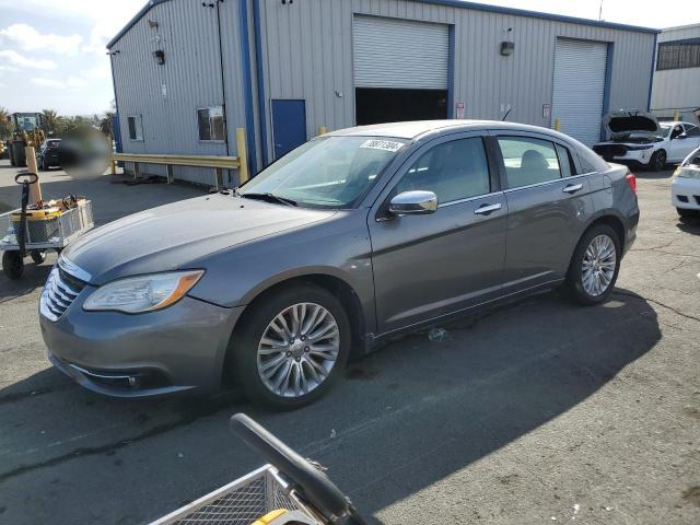 CHRYSLER 200 LIMITE 2011 charcoal  gas 1C3BC2FB2BN596985 photo #1