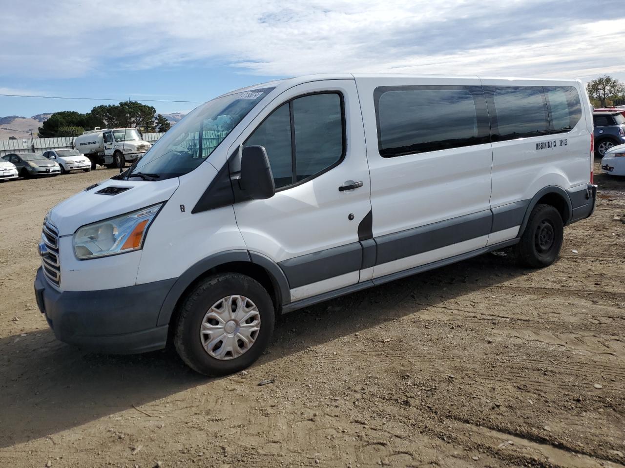 Lot #2991587015 2015 FORD TRANSIT T-