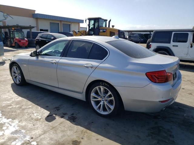 BMW 535 I 2016 silver  gas WBA5B1C52GG132303 photo #3