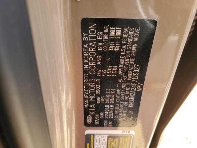 2015 KIA SOUL - KNDJN2A24F7129327