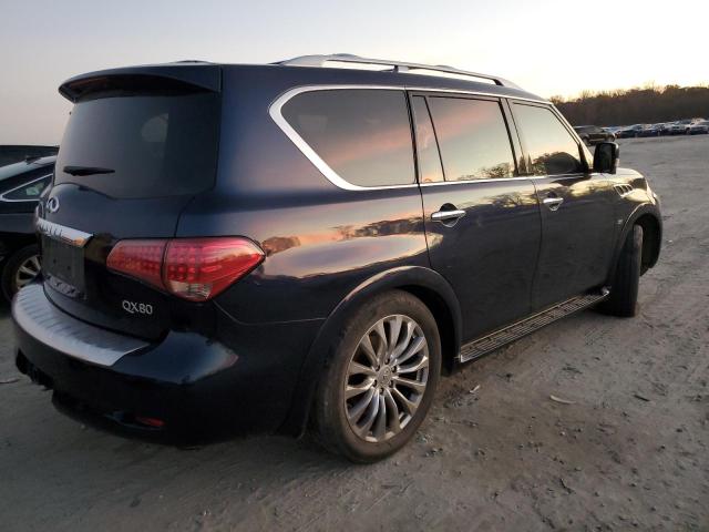 INFINITI QX80 2015 blue 4dr spor gas JN8AZ2NF3F9573812 photo #4