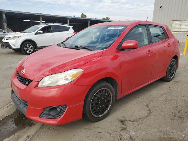 TOYOTA COROLLA MA 2009 red hatchbac gas 2T1KE40E99C022210 photo #1