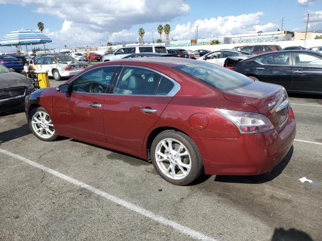 NISSAN MAXIMA S 2013 maroon  gas 1N4AA5AP3DC837832 photo #3