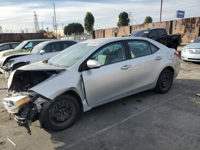 TOYOTA COROLLA L 2015 silver  gas 2T1BURHEXFC363499 photo #1