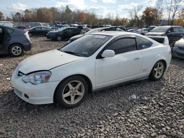 ACURA RSX 2003 white  gas JH4DC54883S003676 photo #1