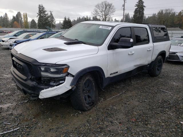 RAM 1500 REBEL 2021 white  gas 1C6SRFLT6MN811907 photo #1