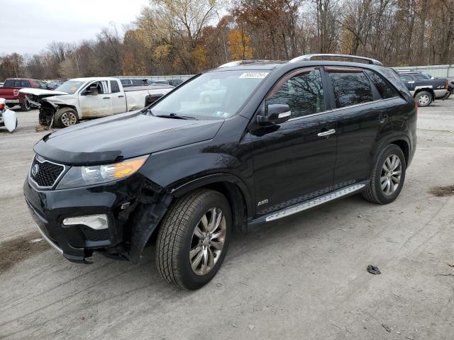 KIA SORENTO SX 2012 black  gas 5XYKWDA29CG288713 photo #1