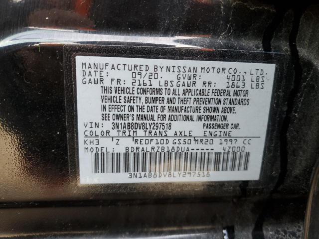 2020 NISSAN SENTRA SR - 3N1AB8DV8LY297518