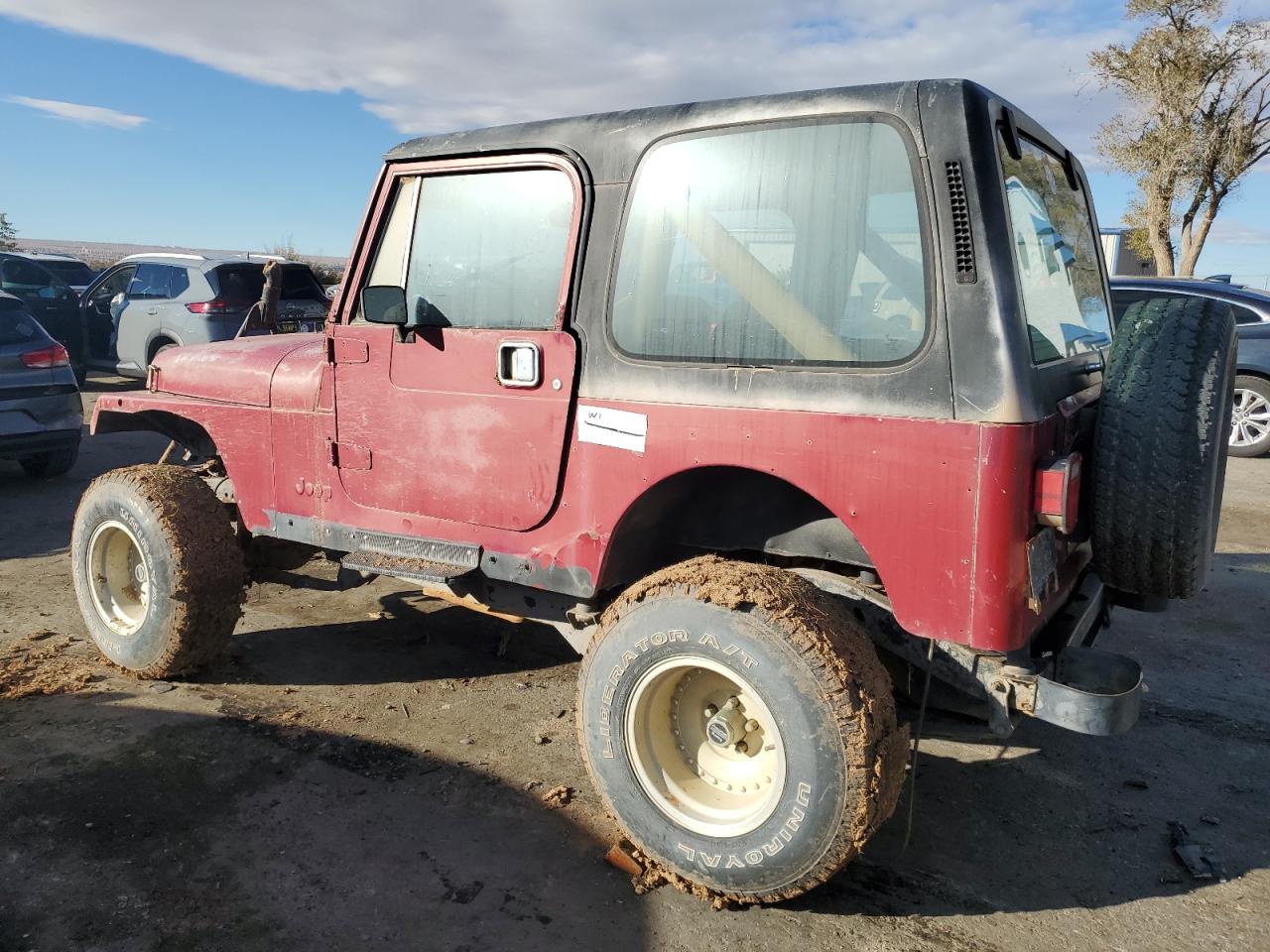 Lot #2989202618 1988 JEEP WRANGLER S