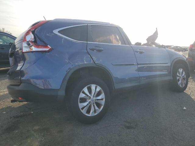 HONDA CR-V EXL 2013 blue 4dr spor gas 2HKRM4H71DH675725 photo #4