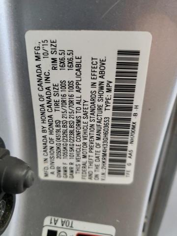 2016 HONDA CR-V LX - 2HKRM4H33GH603653