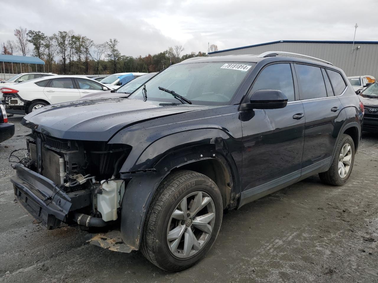 Lot #2959788941 2018 VOLKSWAGEN ATLAS S