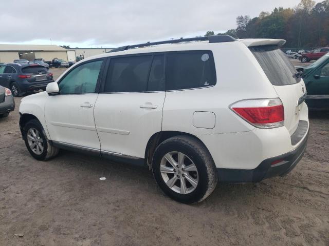 TOYOTA HIGHLANDER 2011 white  gas 5TDZK3EH0BS024445 photo #3