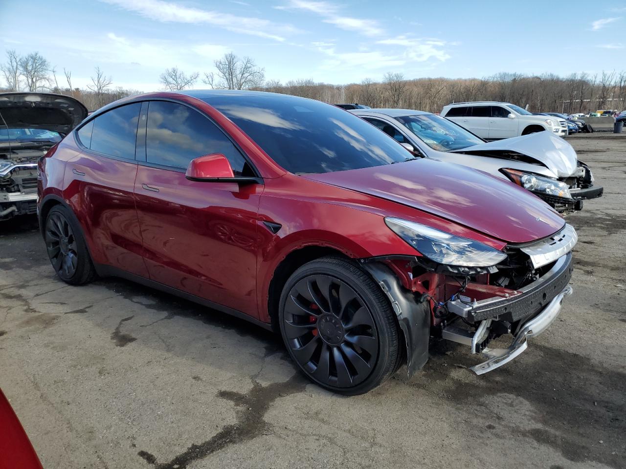 Lot #3034280104 2024 TESLA MODEL Y