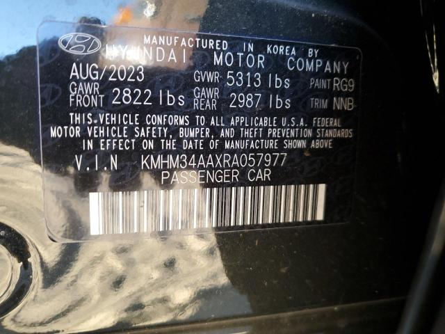 VIN KMHM34AAXRA057977 2024 HYUNDAI IONIQ 6 SE no.13