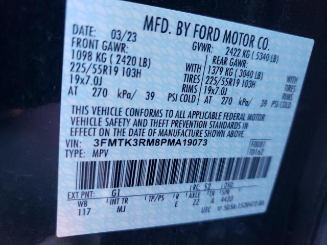 2023 FORD MUSTANG MA - 3FMTK3RM8PMA19073