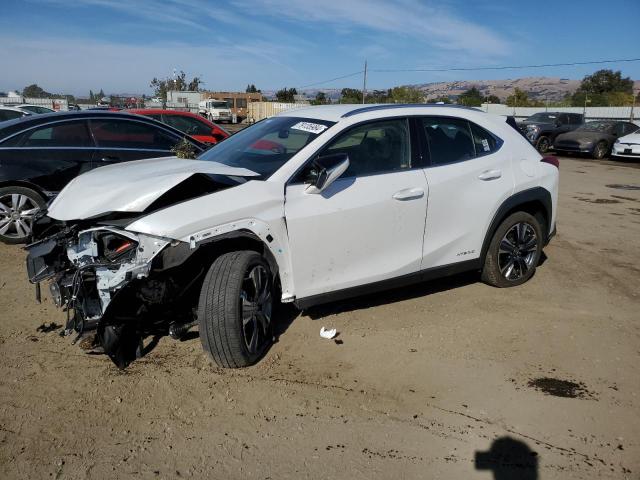 LEXUS UX 250H 2020 white  hybrid engine JTHX9JBH2L2036275 photo #1