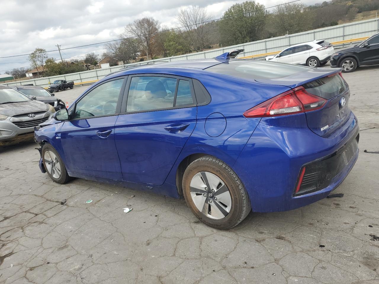 Lot #3038025189 2019 HYUNDAI IONIQ BLUE