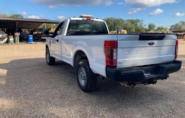 FORD F350 SUPER 2021 white  gas 1FTRF3A64MEE16457 photo #4