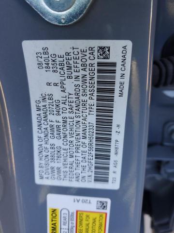 2024 HONDA CIVIC SPOR - 2HGFE2F56RH502337