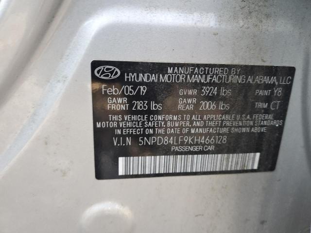 VIN 5NPD84LF9KH466128 2019 HYUNDAI ELANTRA no.13