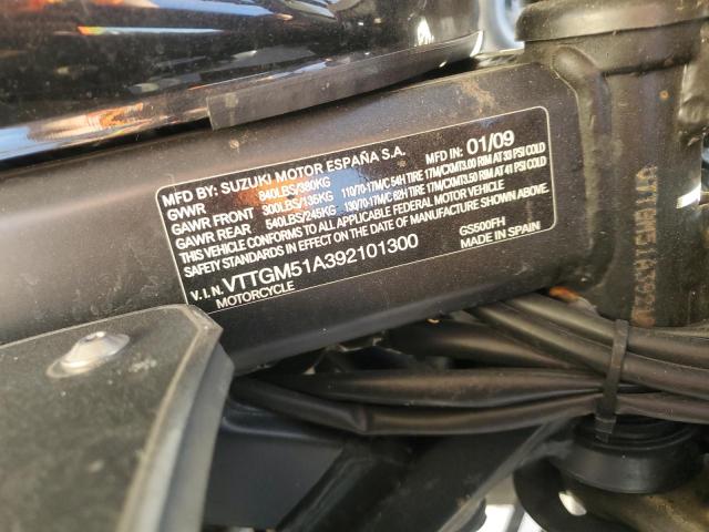 2009 SUZUKI GS500 VTTGM51A392101300