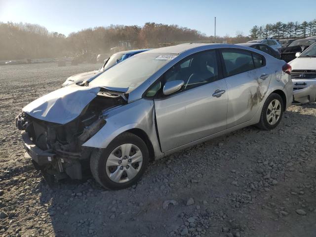 KIA FORTE LX 2017 silver  gas 3KPFK4A76HE102218 photo #1