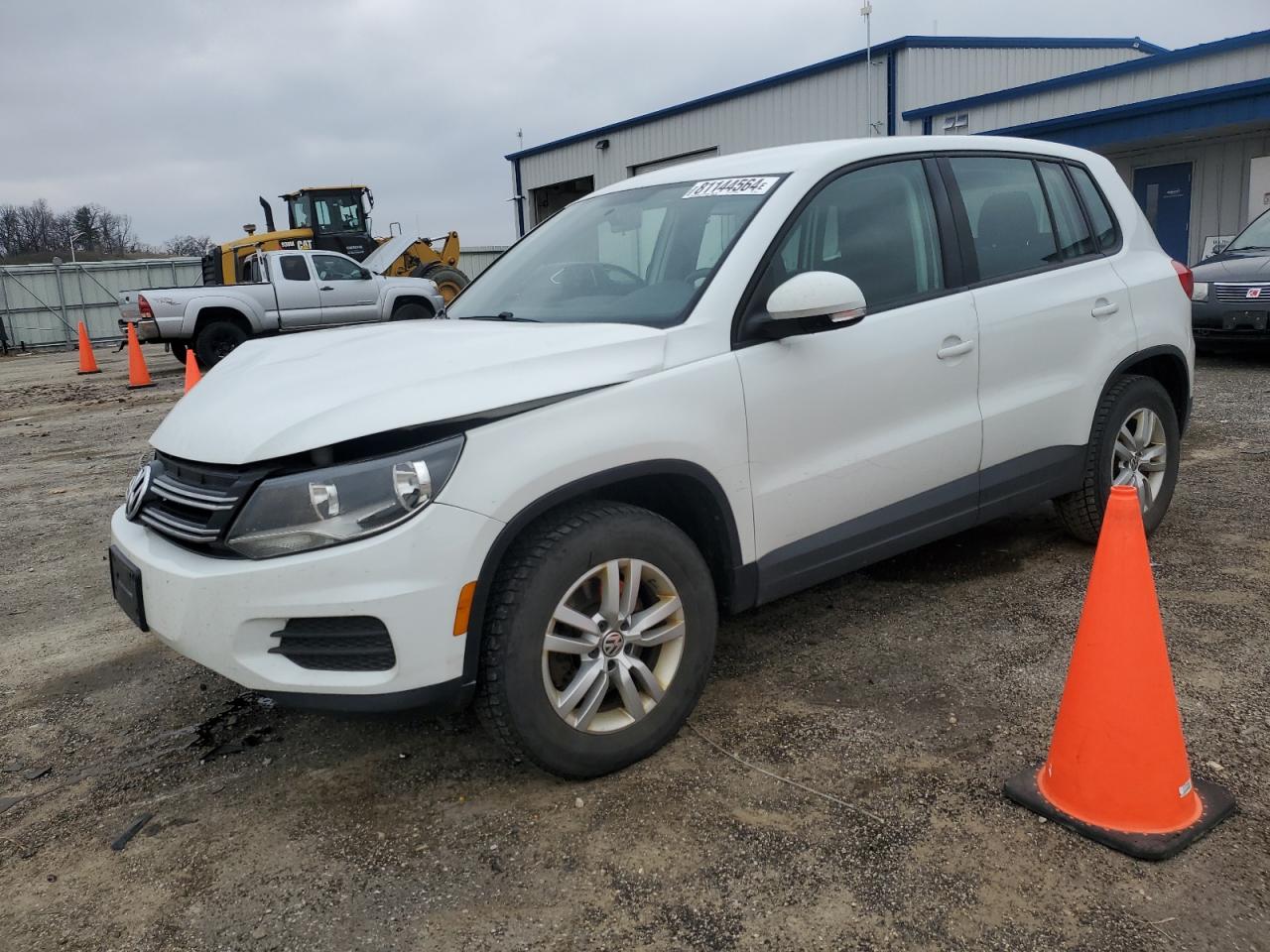 Lot #2989292645 2014 VOLKSWAGEN TIGUAN S