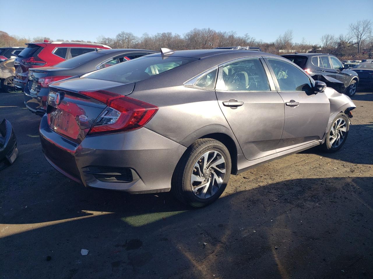 Lot #2993879319 2017 HONDA CIVIC EX